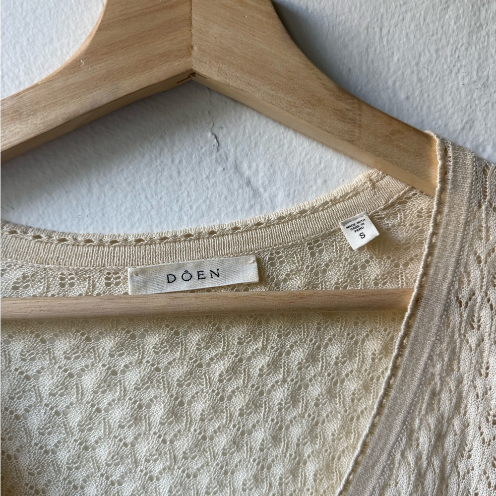 DOEN, Chandel Cardigan, Knit, Size Small - Picture 4 of 7